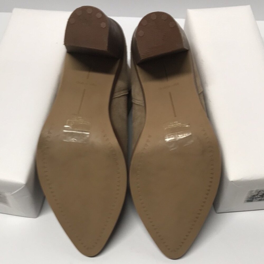 Dolce Vita Spade Booties in Mushroom Suede - Picture 8 of 16